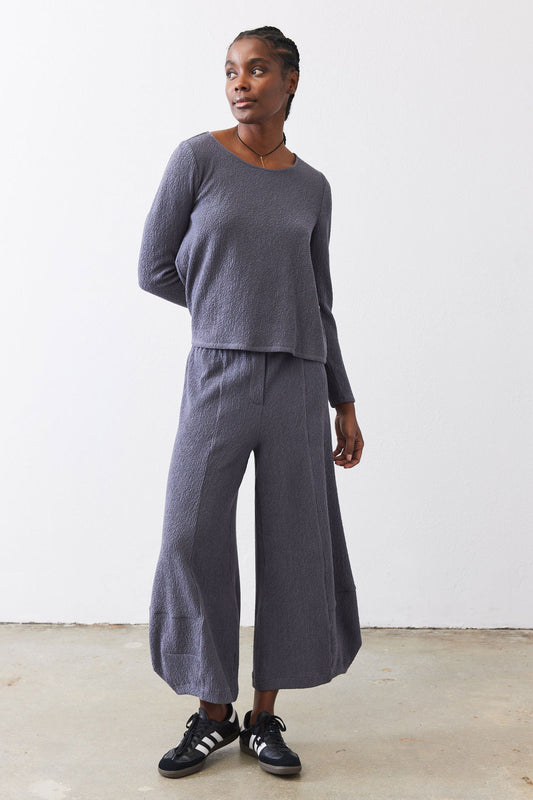 Not Your Average Wide Leg Jacquard Pants