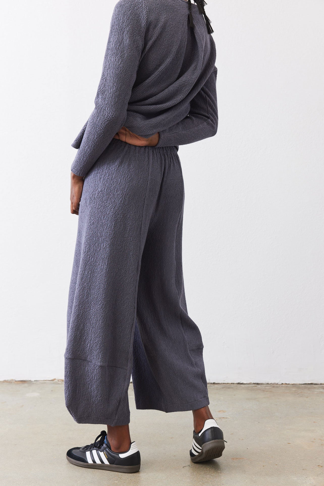 Not Your Average Wide Leg Jacquard Pants