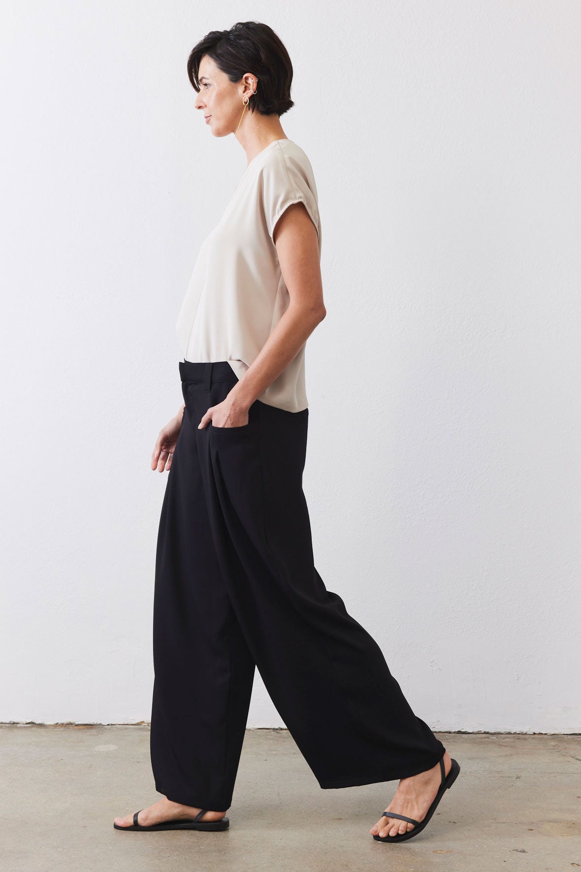 The Keen Wide Leg Trouser