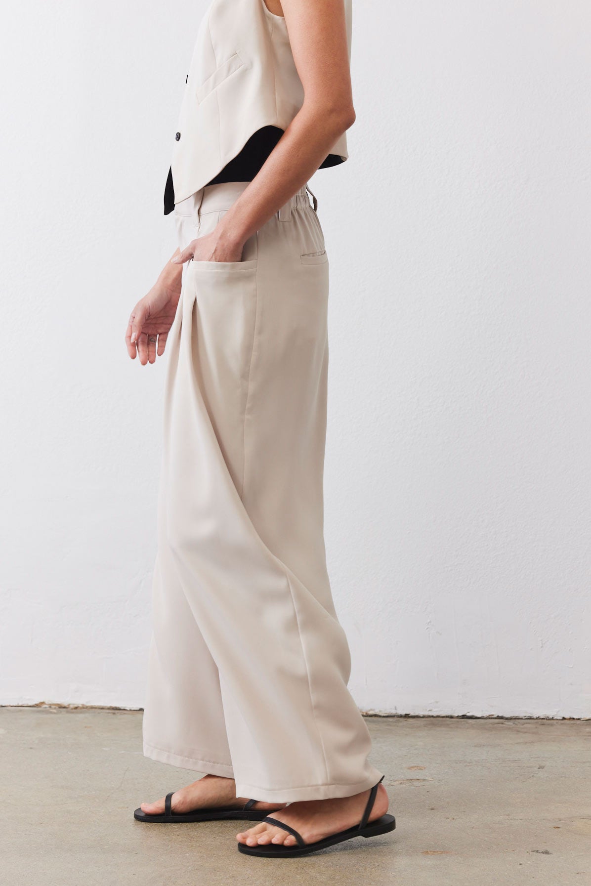 The Keen Wide Leg Trouser