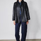 Vegan Leather Swing Jacket