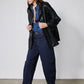 Vegan Leather Swing Jacket