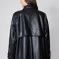 Vegan Leather Swing Jacket