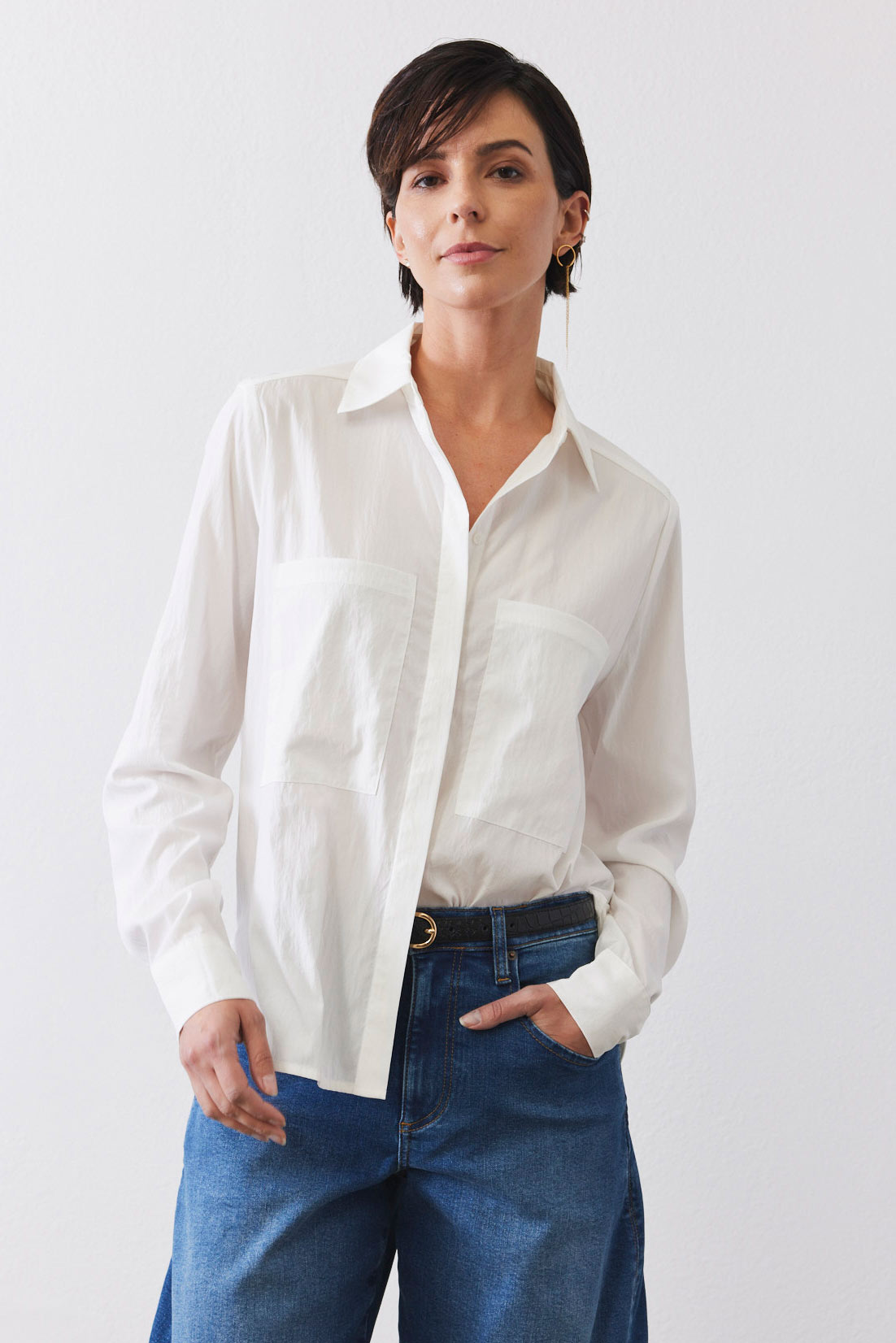 The Light Poplin Classic Blouse