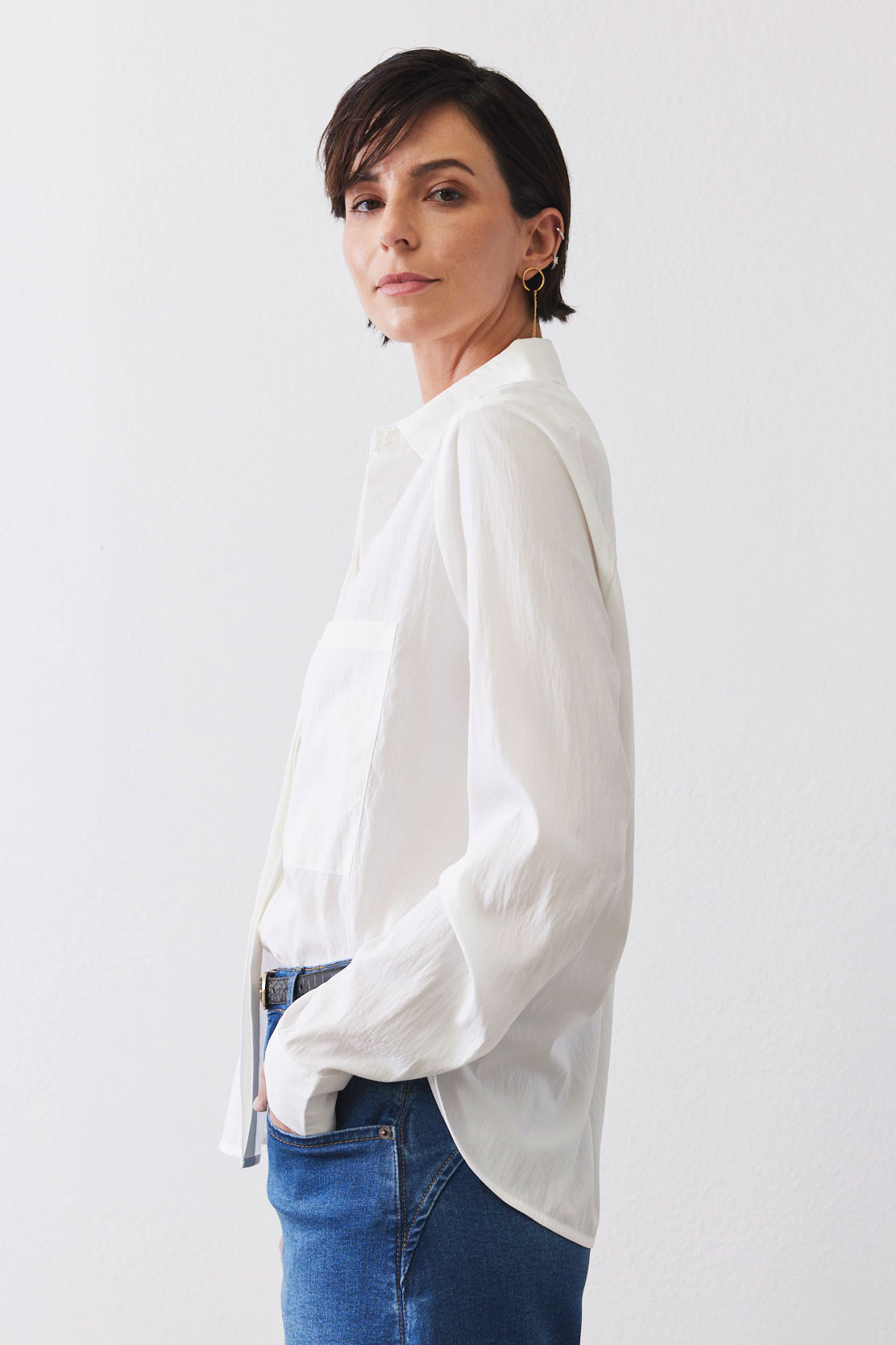 The Light Poplin Classic Blouse