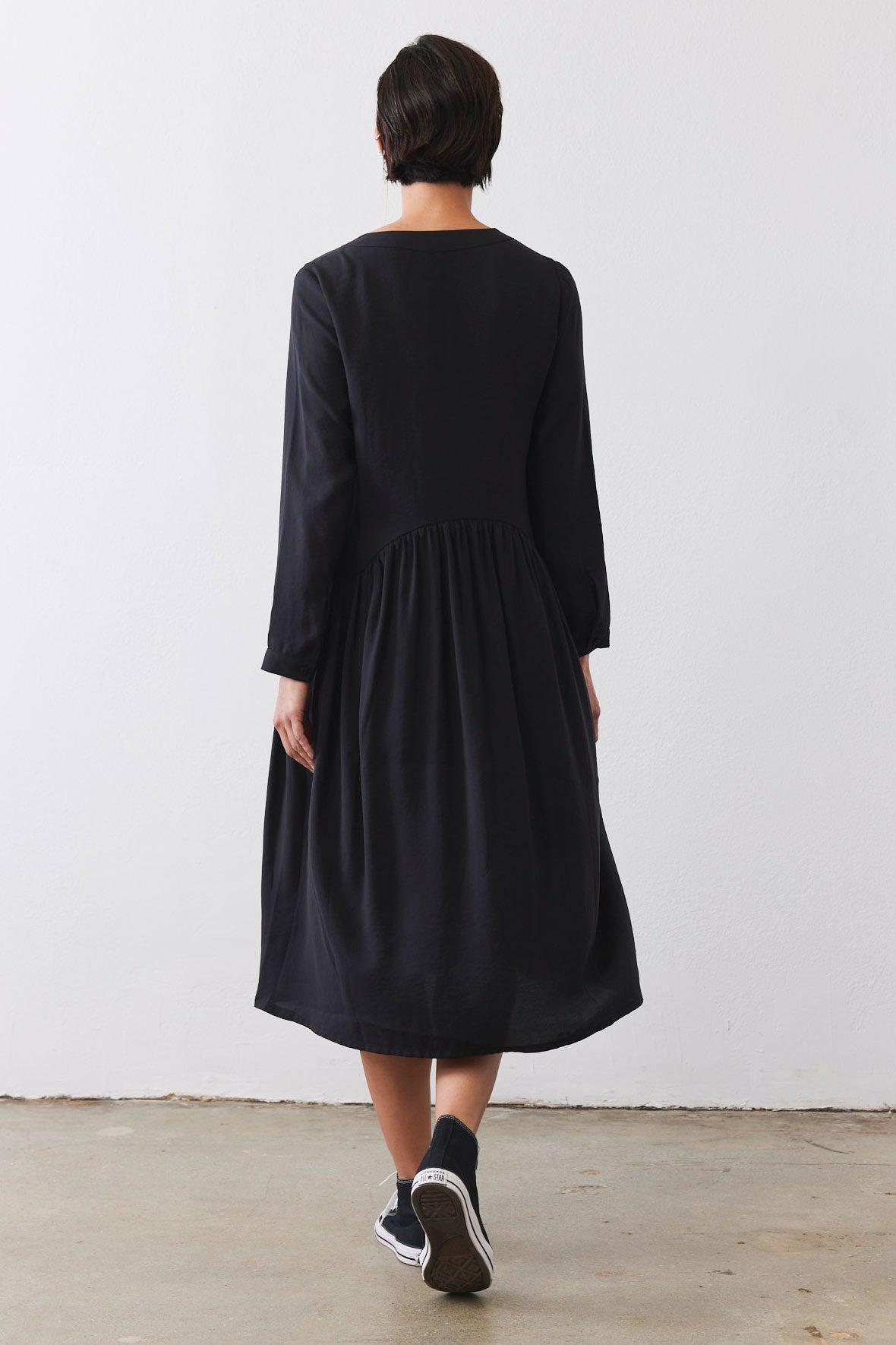 Light Poplin Oversized Dress