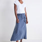 Light Poplin Utility Skirt