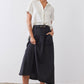 Light Poplin Utility Skirt