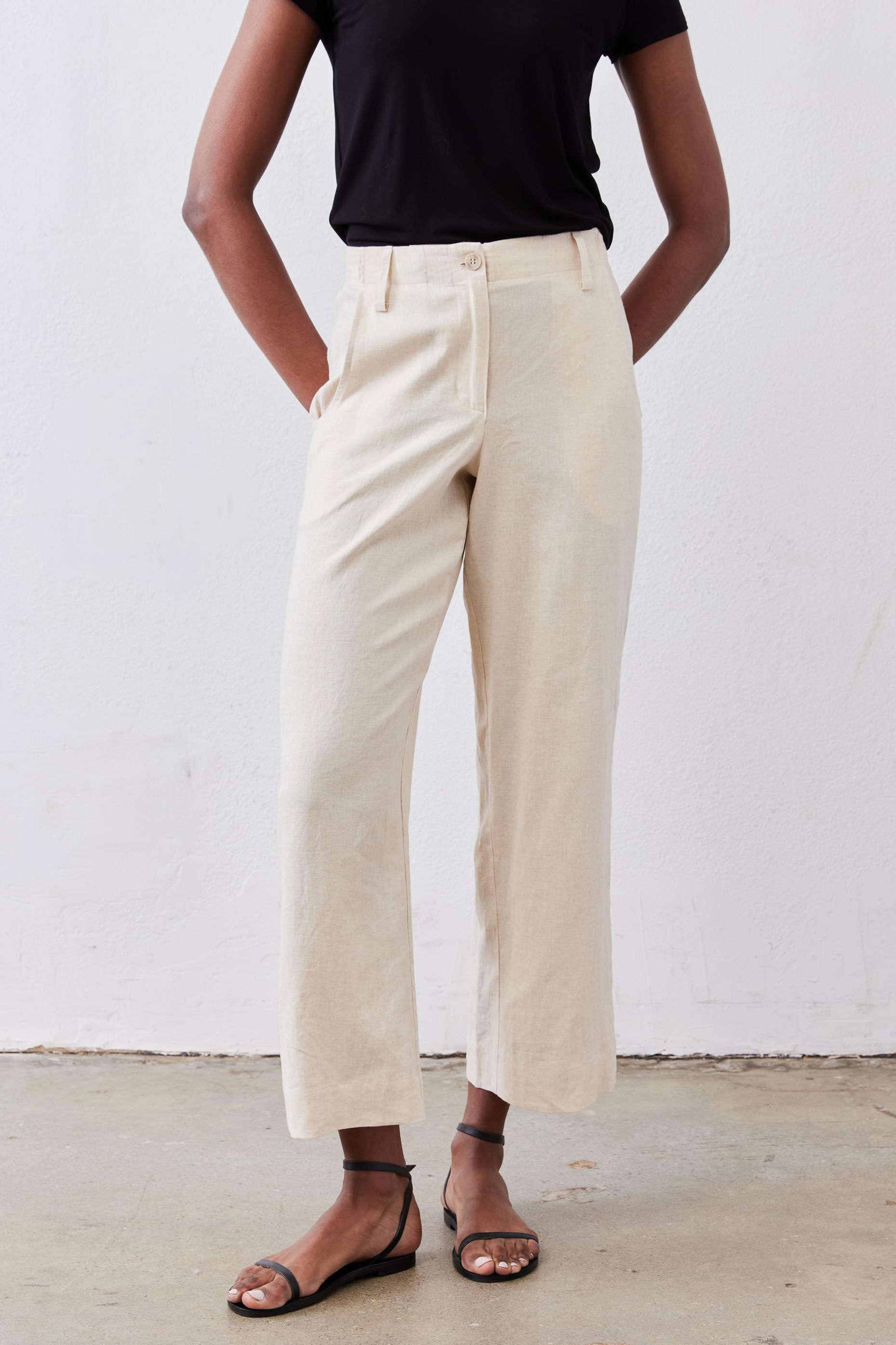 Linen Line Pants