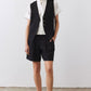 The Linen Button Vest