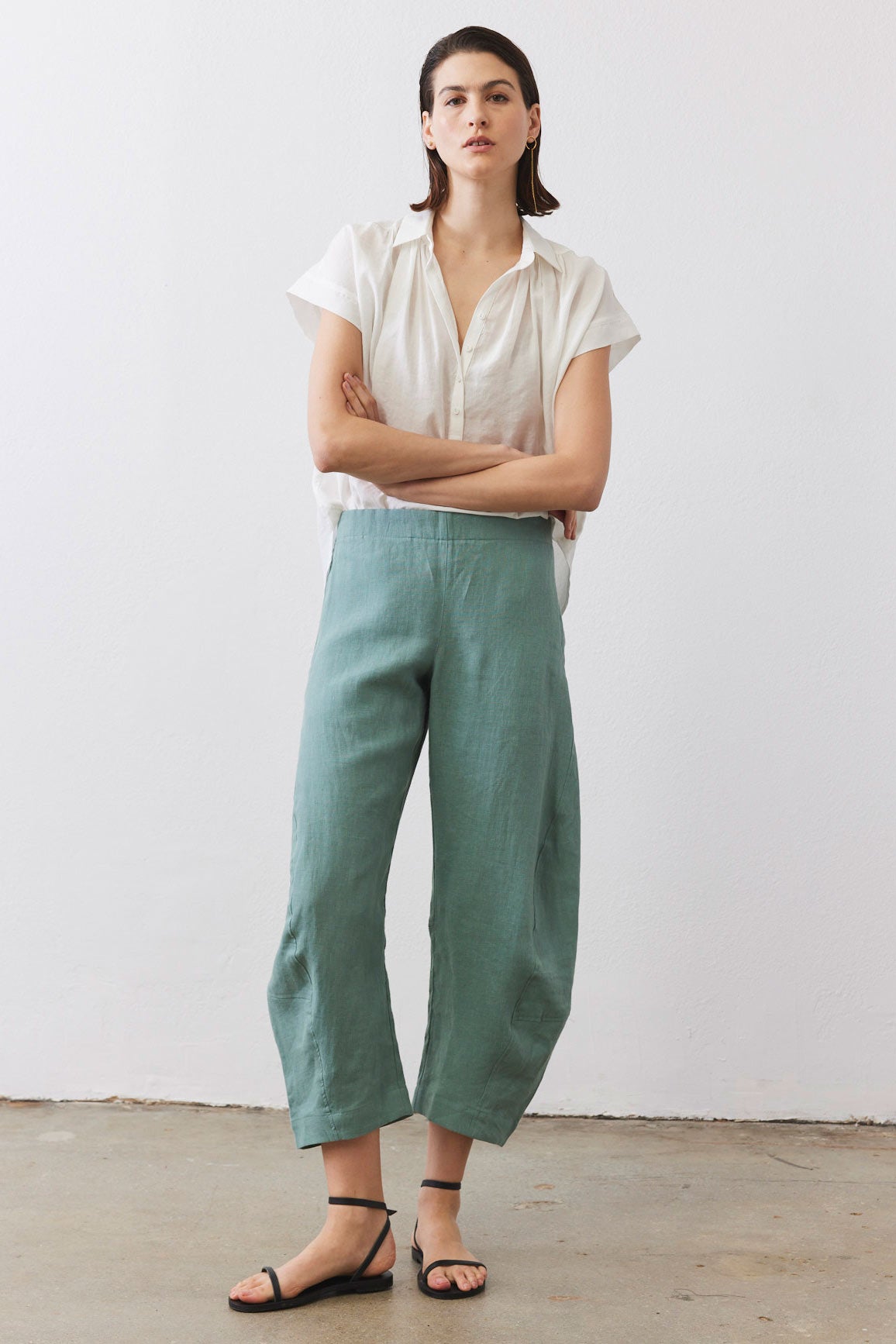 The On the Loose Work Linen Pants