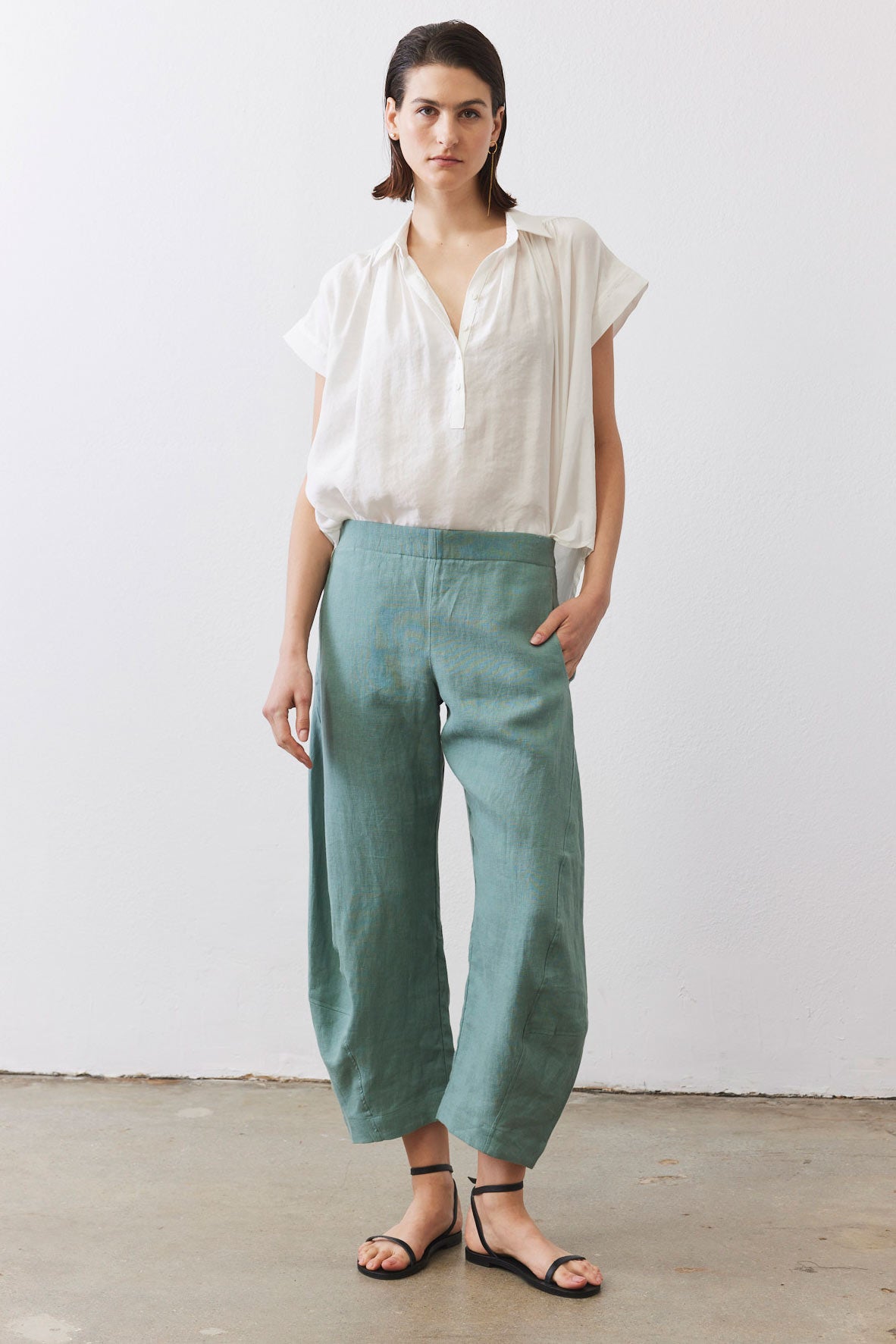 The On the Loose Work Linen Pants