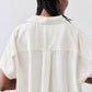 Pullover Short Sleeve Linen Blouse