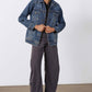 Long Line Denim Jacket