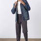 Long Line Denim Jacket
