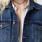 Long Line Denim Jacket