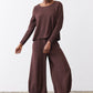 Not Your Average Wide Leg Jacquard Pants