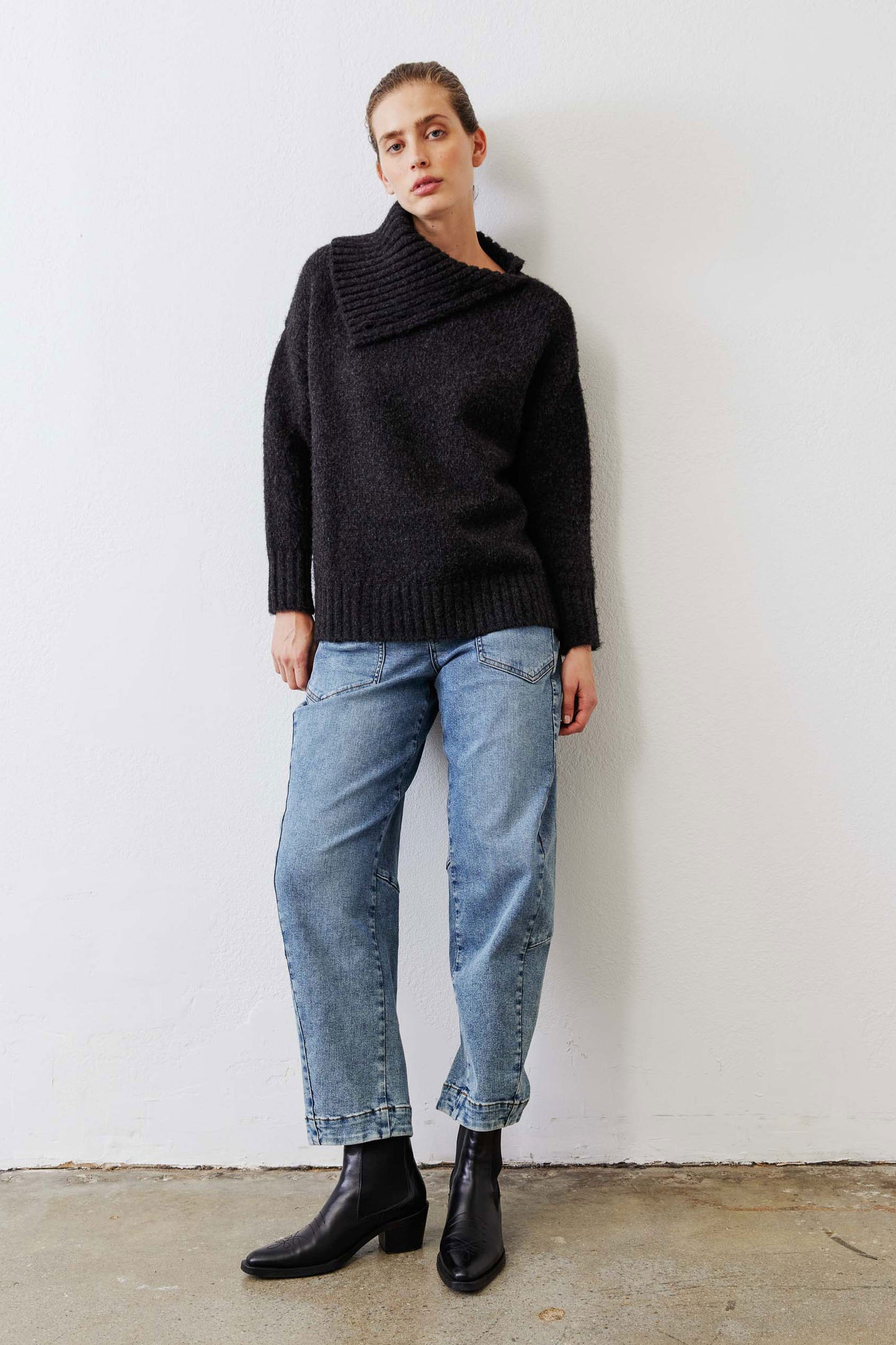 Mellow Shawl Collar Sweater