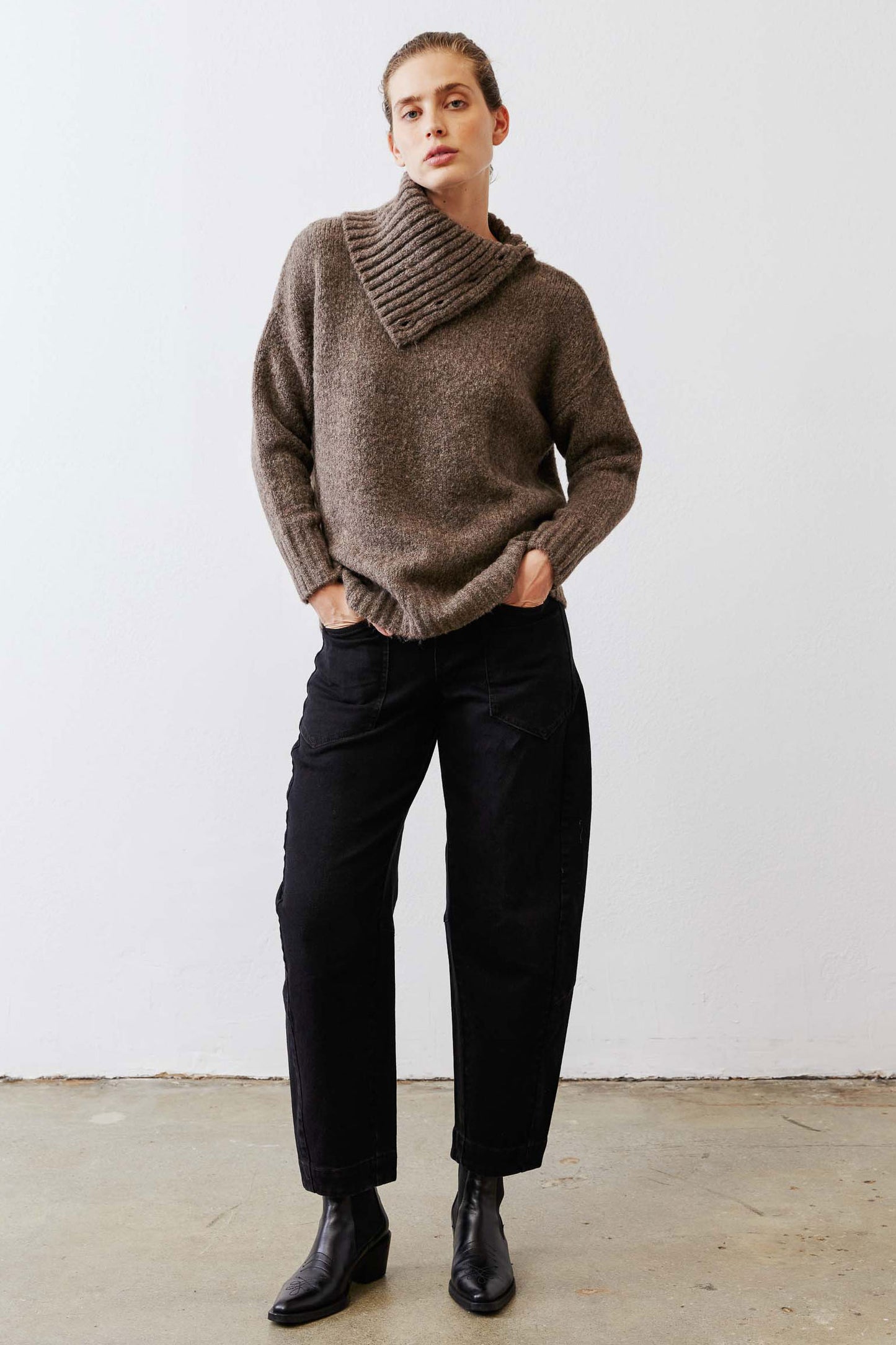 Mellow Shawl Collar Sweater