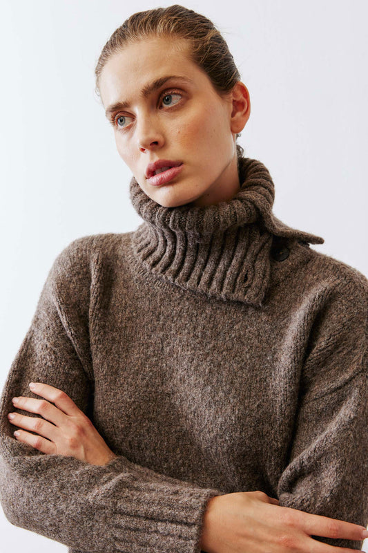 Mellow Shawl Collar Sweater