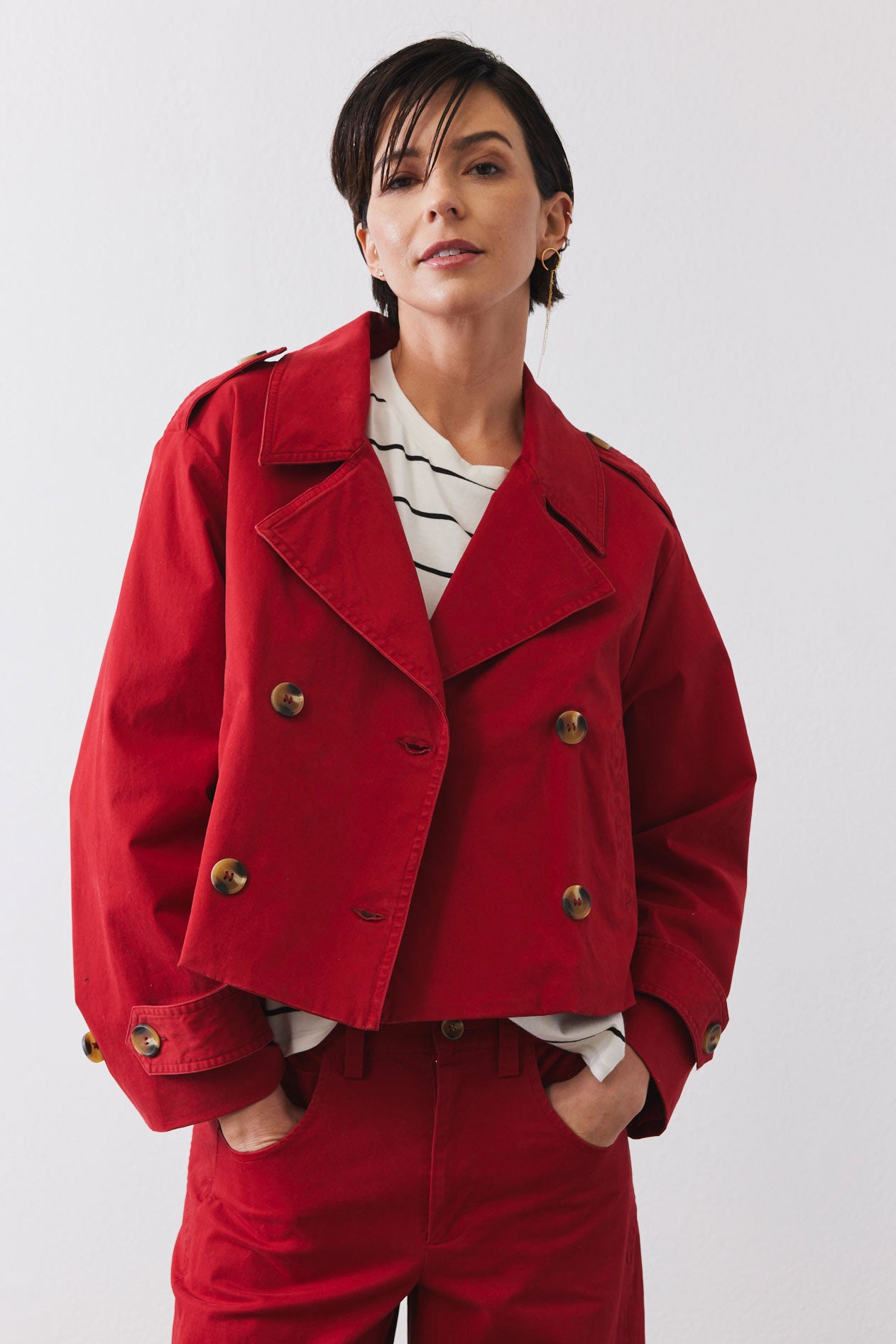 The Modern Cropped Trench