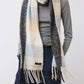 The Plaid Wool Mohair Scarf