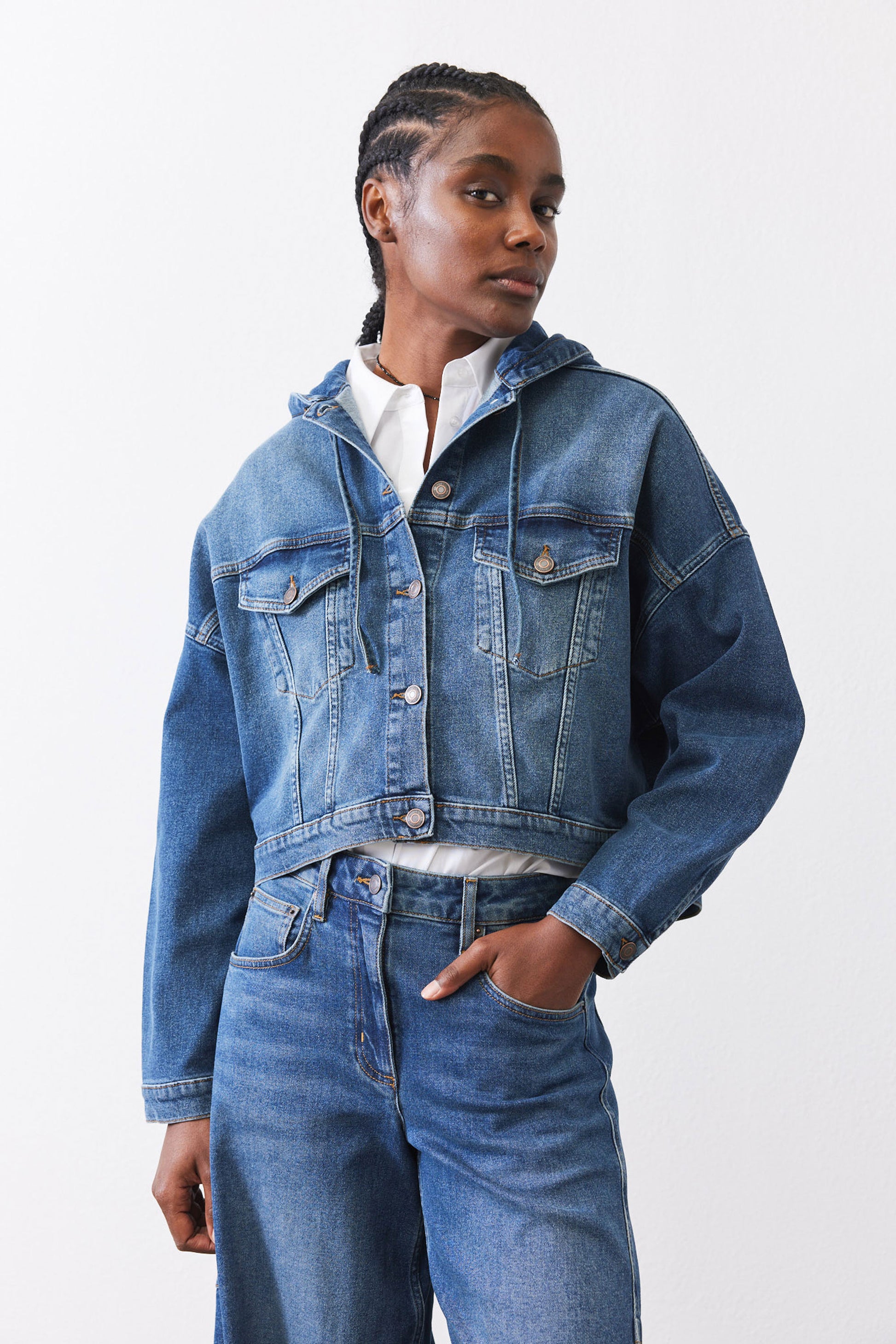 The Denim Jacket Night Blue – Ruti