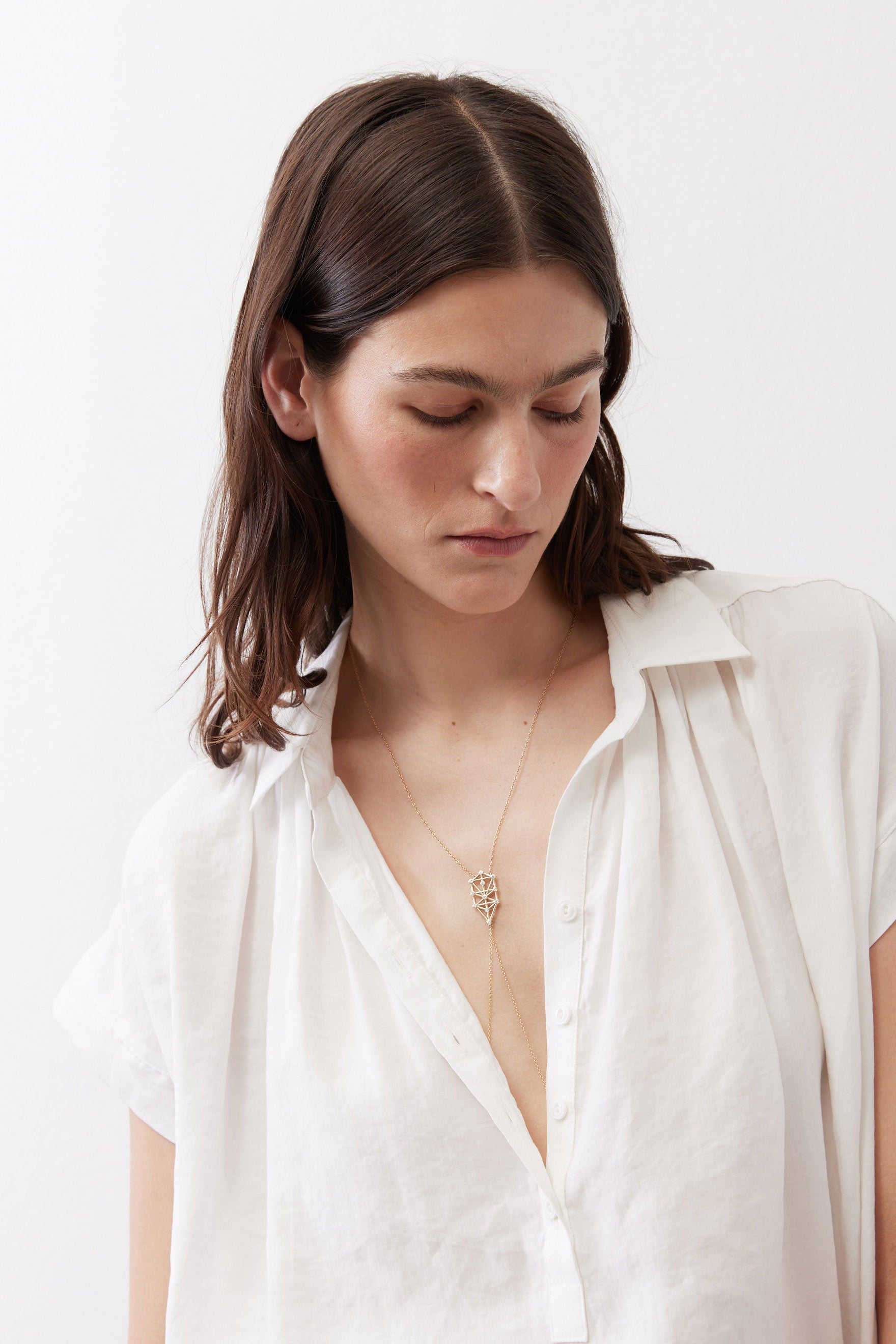 The Nonchalant Oversized Voile Blouse | White – Ruti
