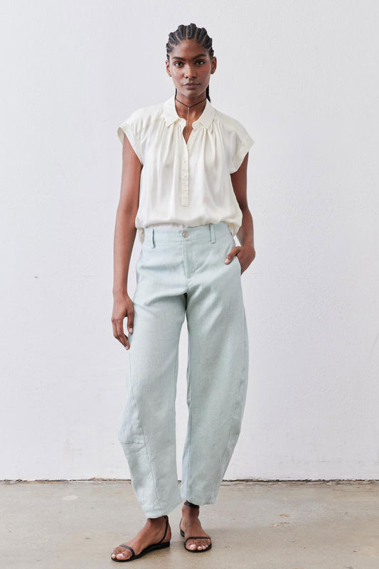The Nonchalant Oversized Silk Blouse