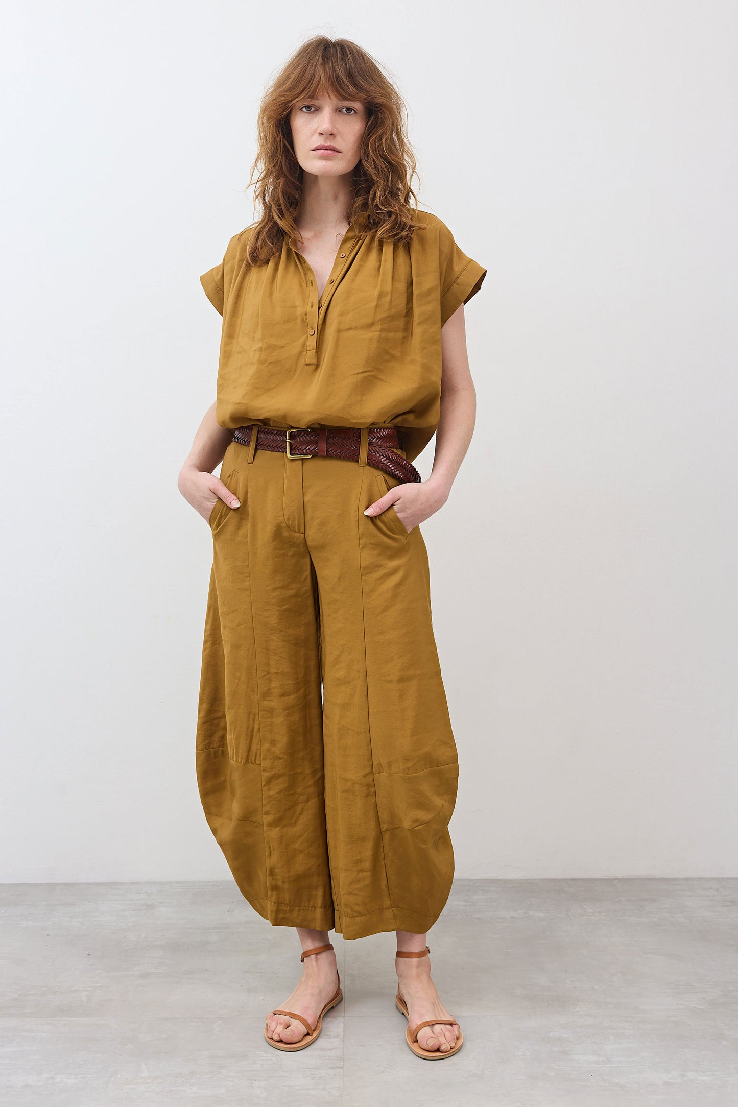 The Nonchalant Oversized Voile Blouse