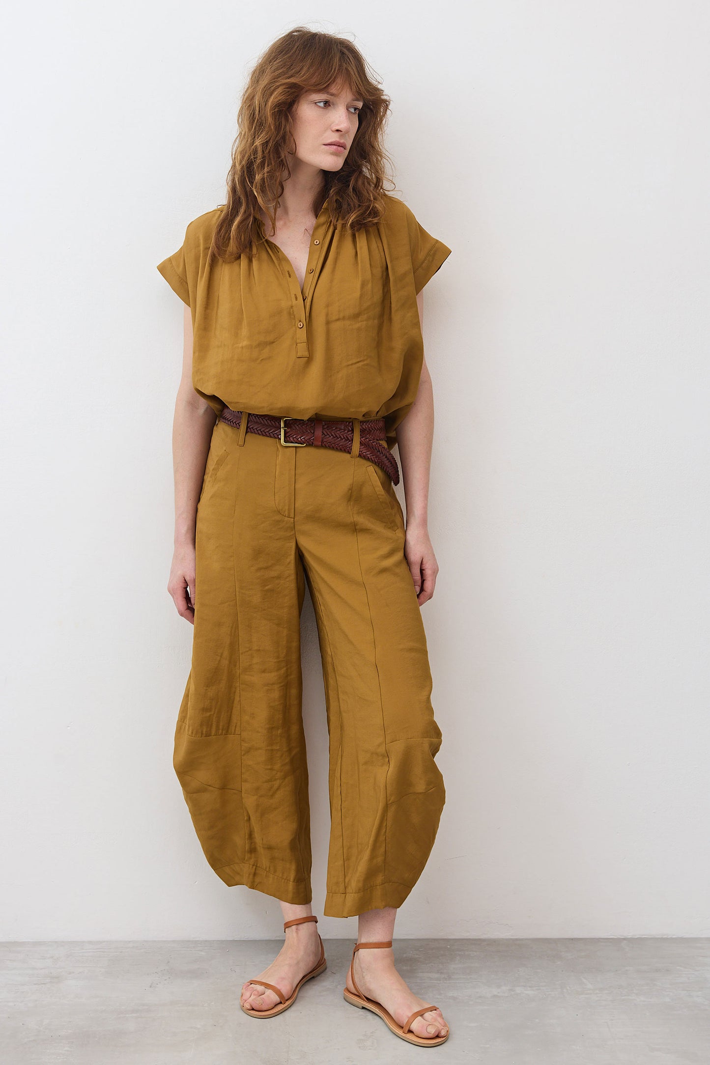 The Nonchalant Oversized Voile Blouse