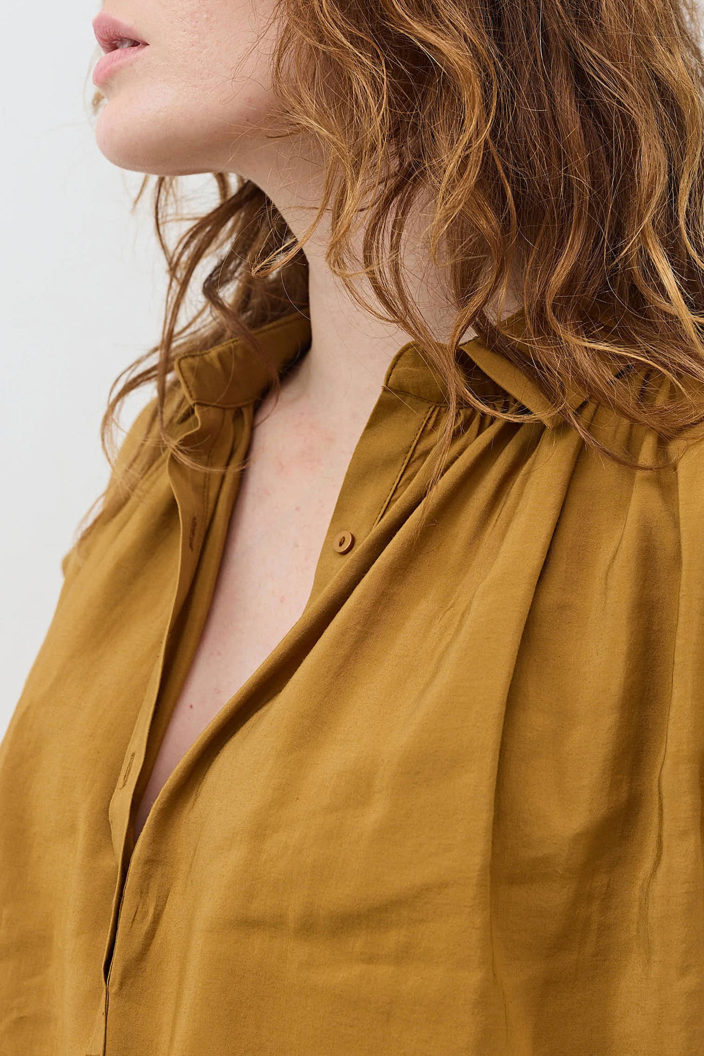 The Nonchalant Oversized Voile Blouse