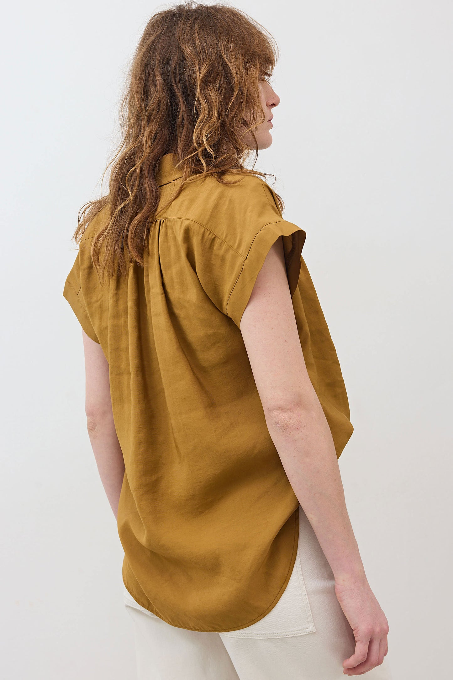 The Nonchalant Oversized Voile Blouse