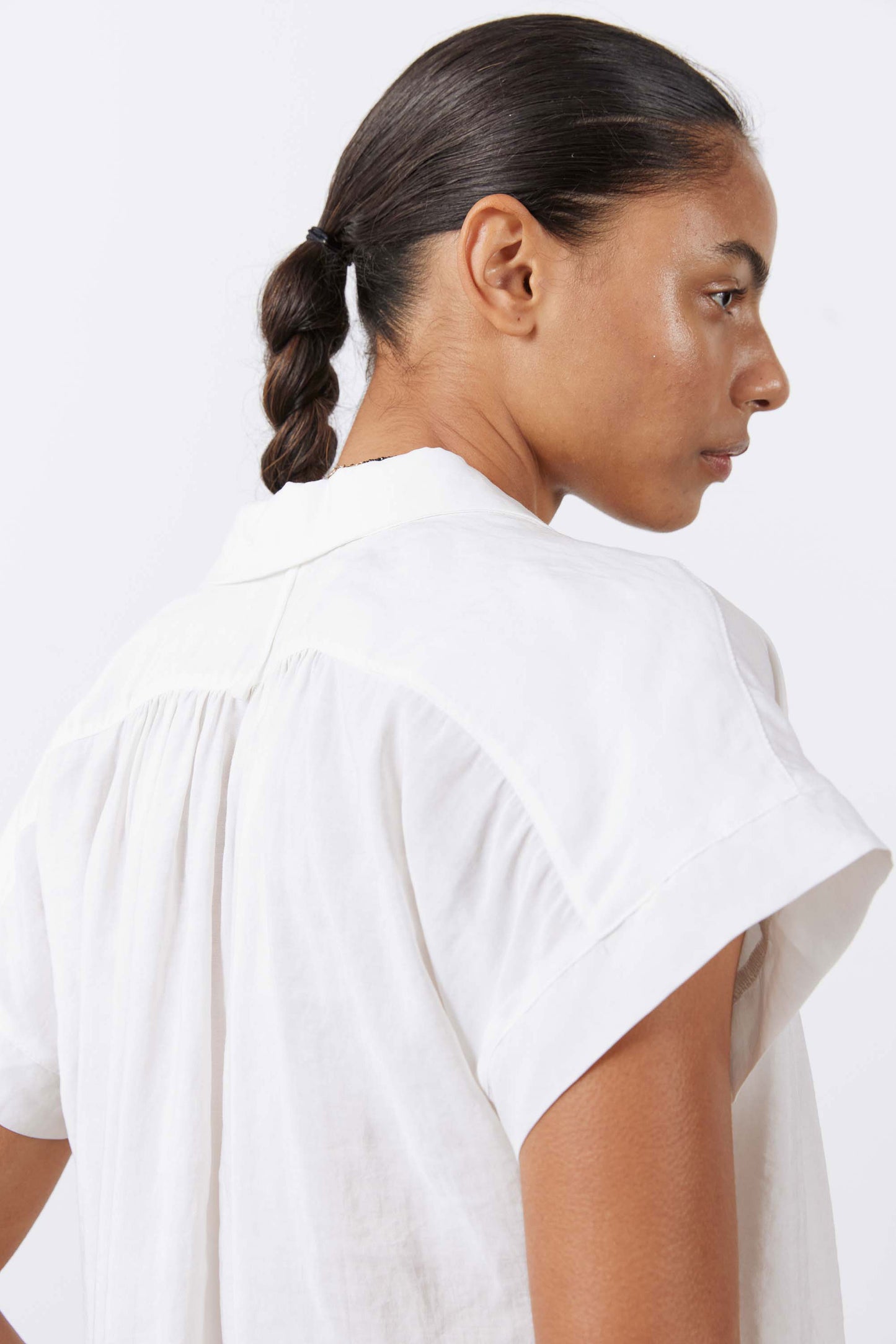 The Nonchalant Oversized Voile Blouse