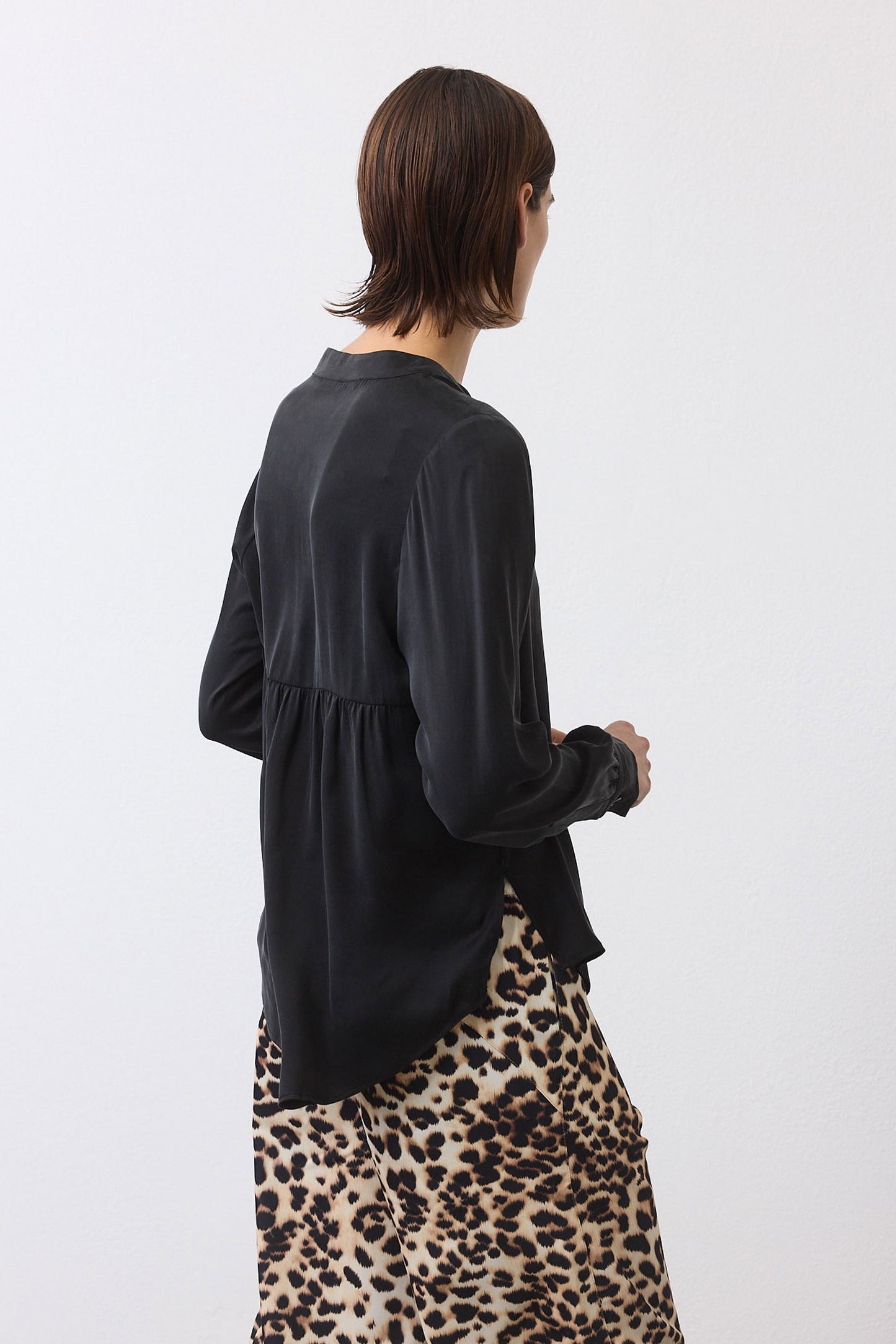 Not Too Loose Silk Blouse