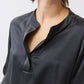 Not Too Loose Silk Blouse