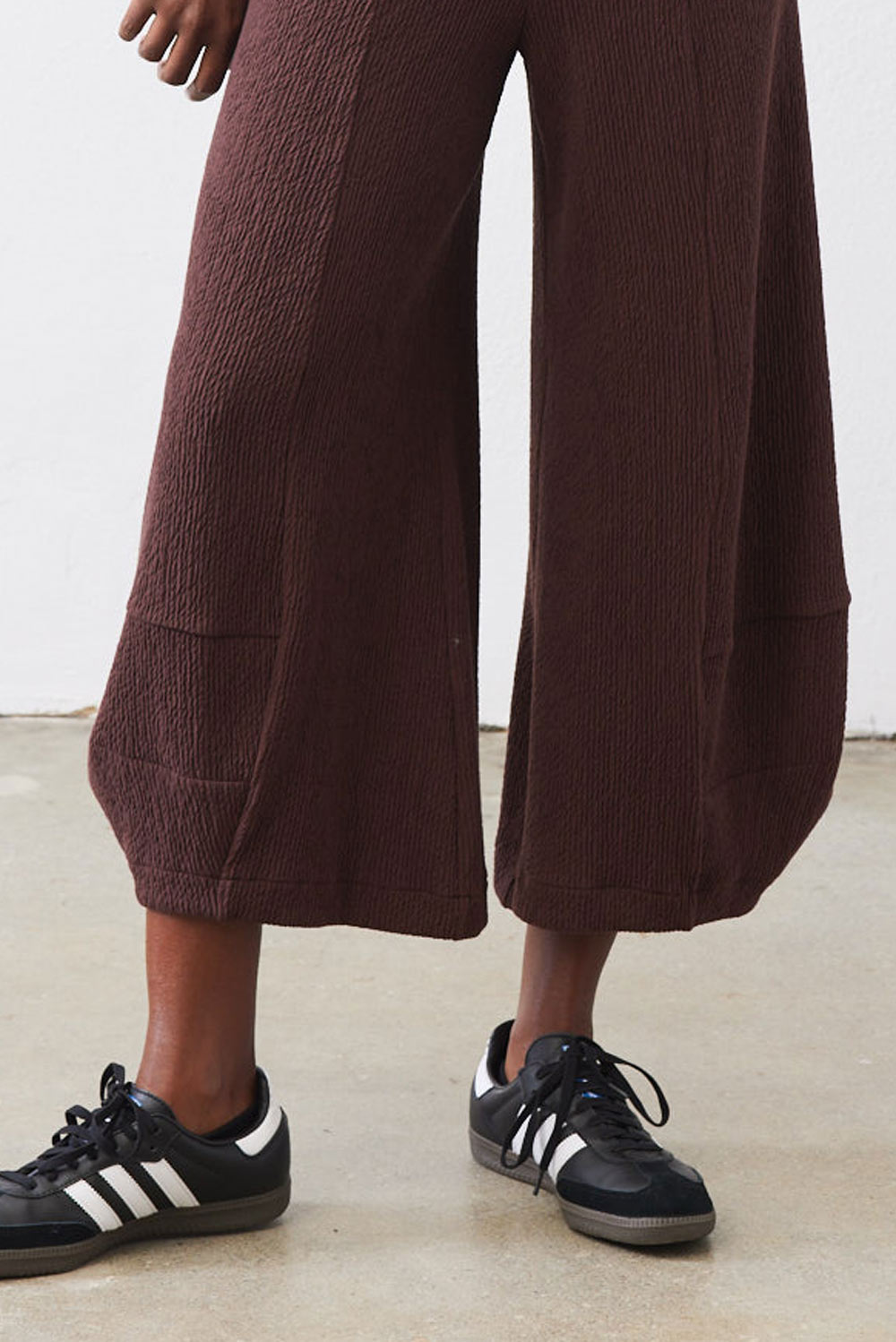 Not Your Average Wide Leg Jacquard Pants