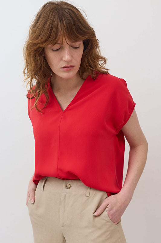The Nuanced V-Neck Top