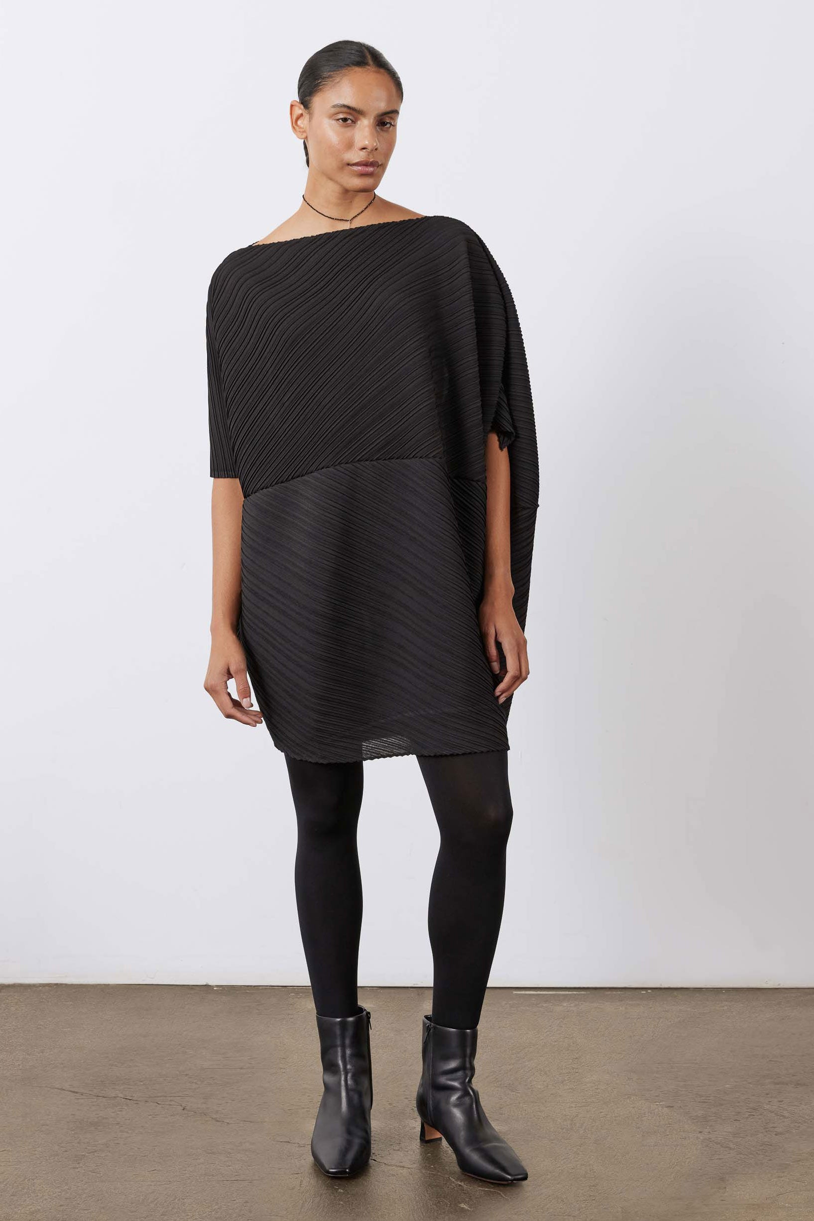 One All Pleated Tunic