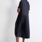 One-Sided Pleated Slinky Dress