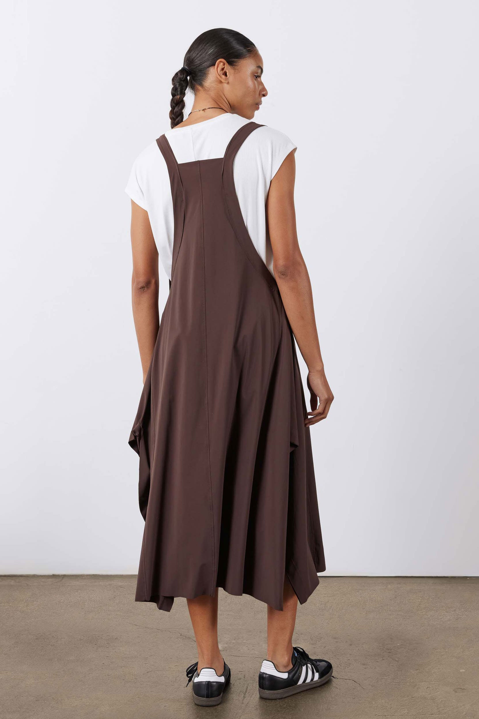 On the Edge Sarafan Dress Coffee / M On the Edge Sarafan Dress Coffee / M