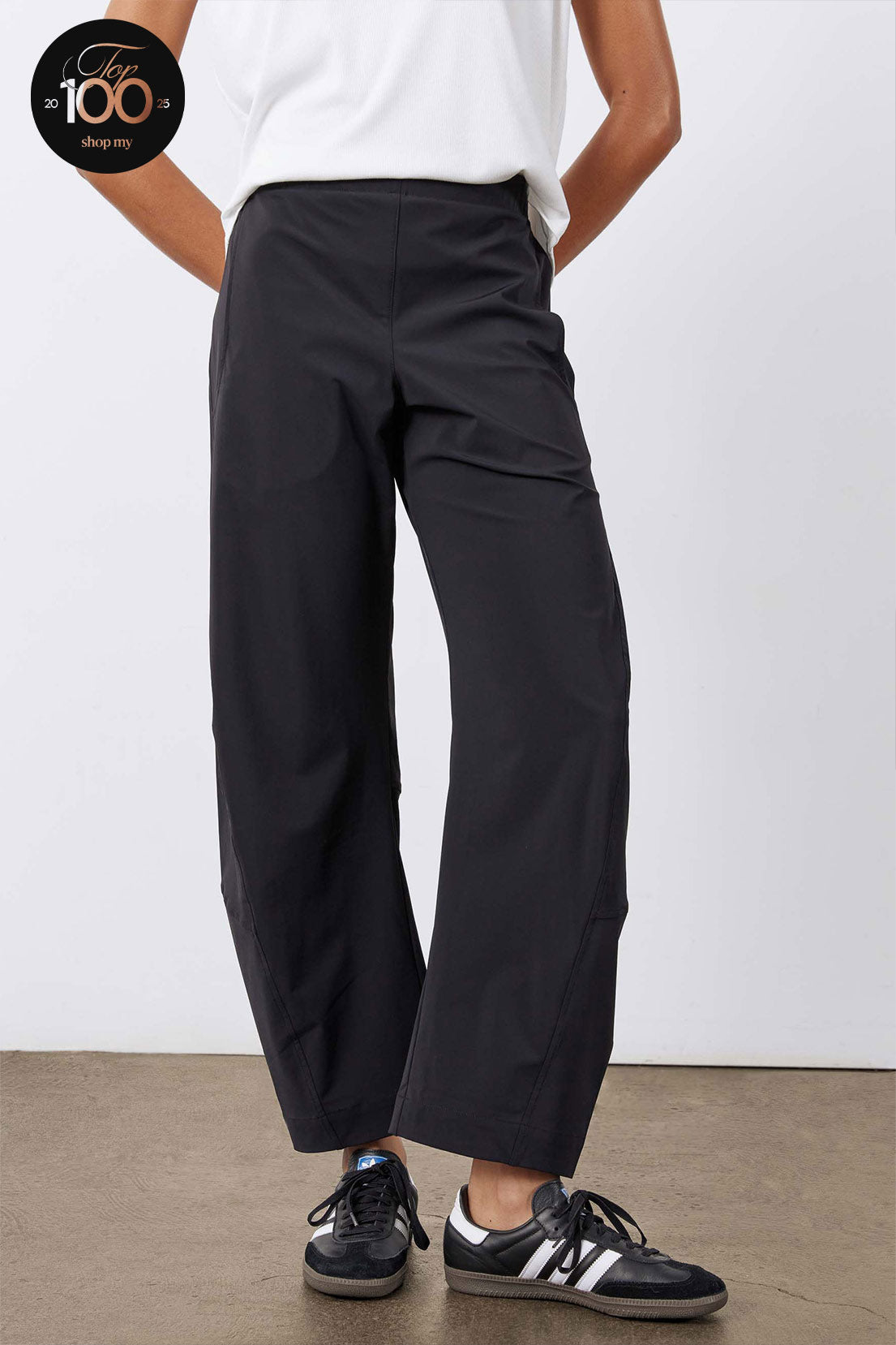 Petite On Loose Work Pants