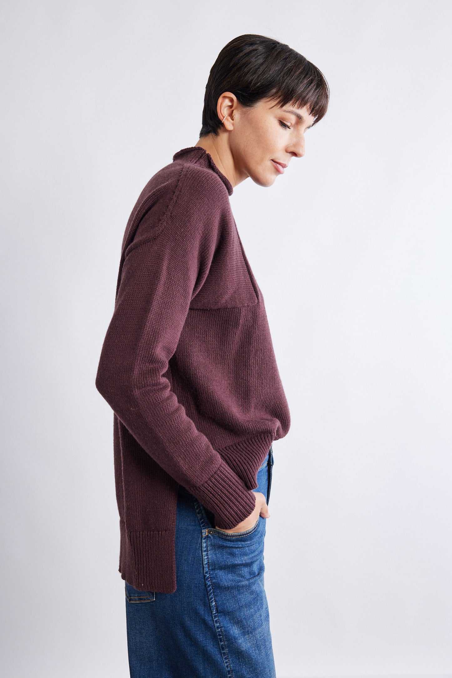 Out of the Box Mock Neck Sweater