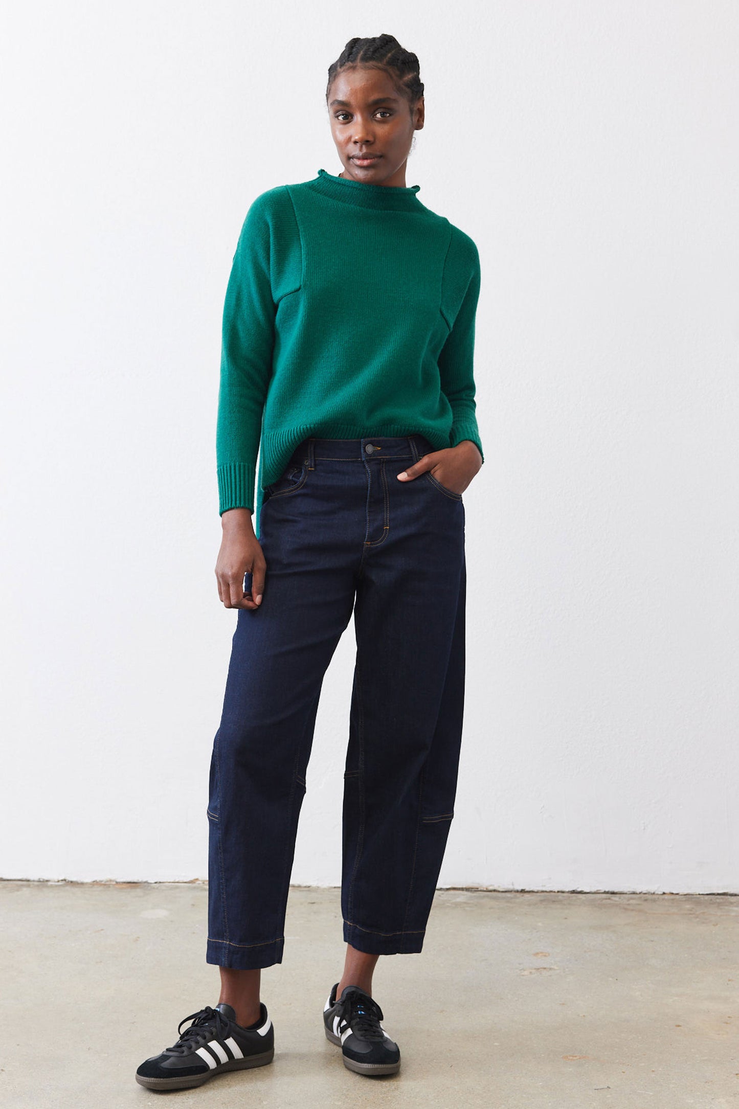 Out of the Box Mock Neck Sweater