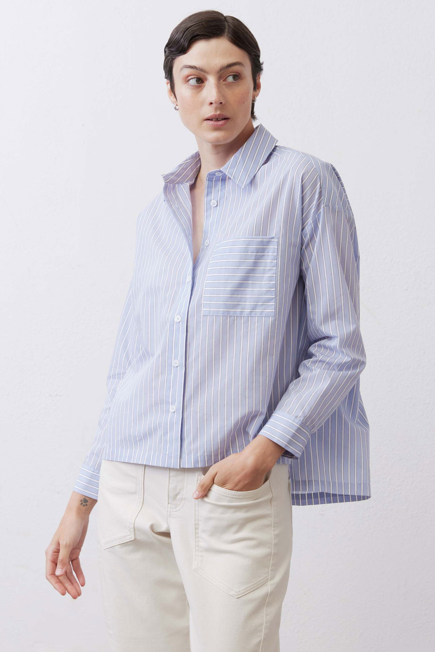 Oversized Long Sleeve Button Down