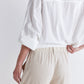 Oversized Poplin Cropped Blouse