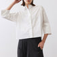 Oversized Poplin Cropped