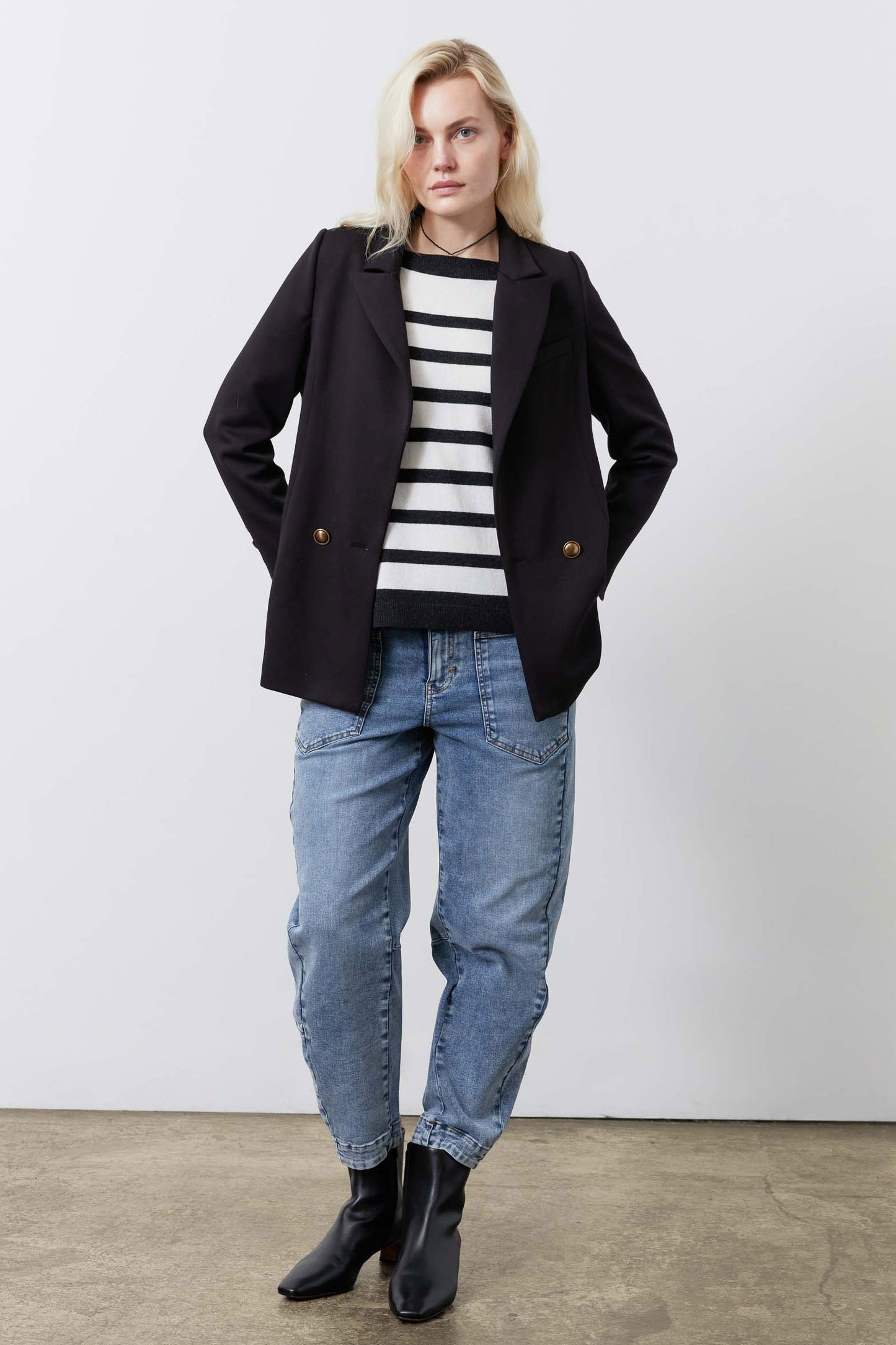 Not Too Oversized Striped Sweater