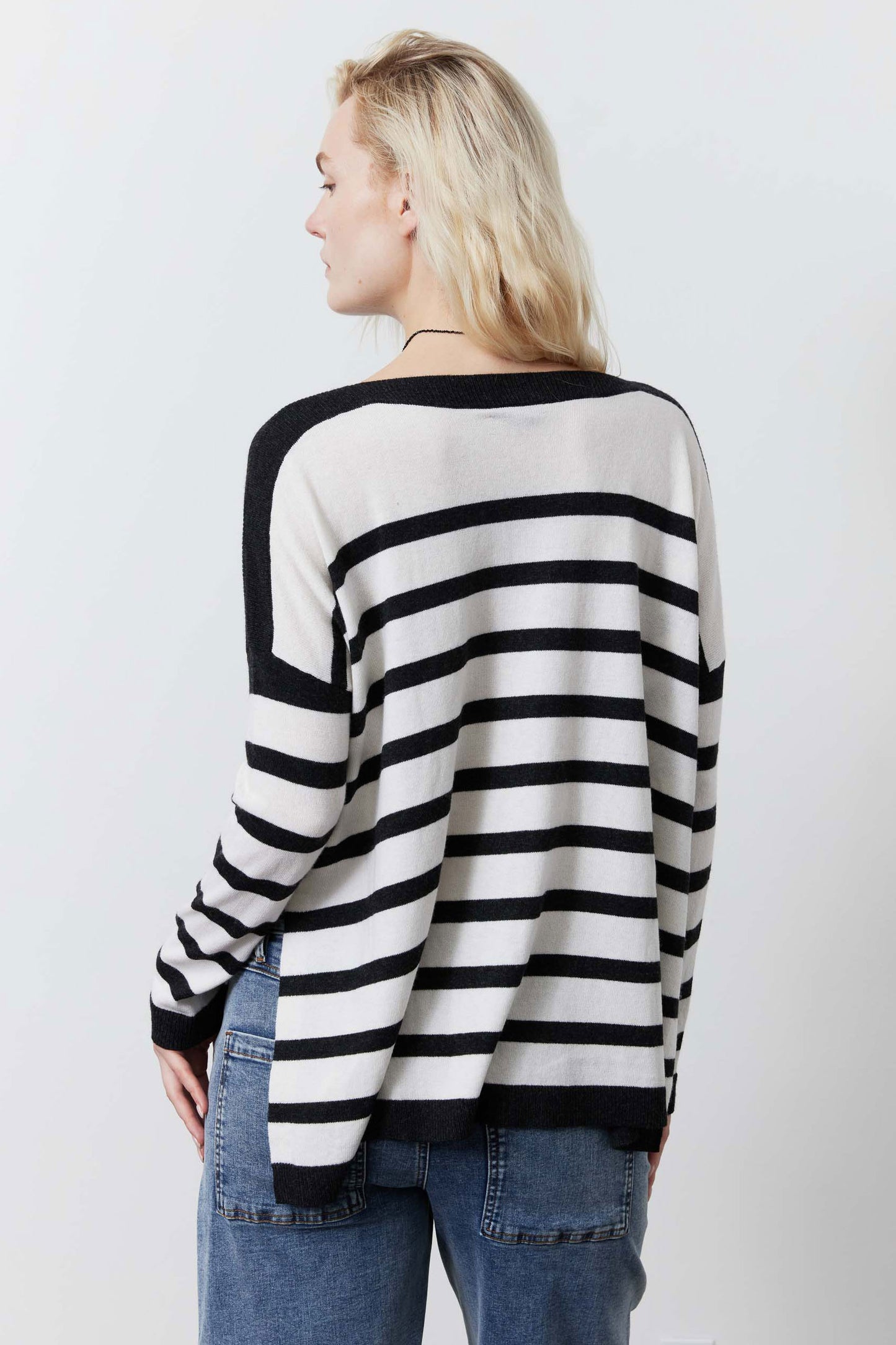 Not Too Oversized Striped Sweater