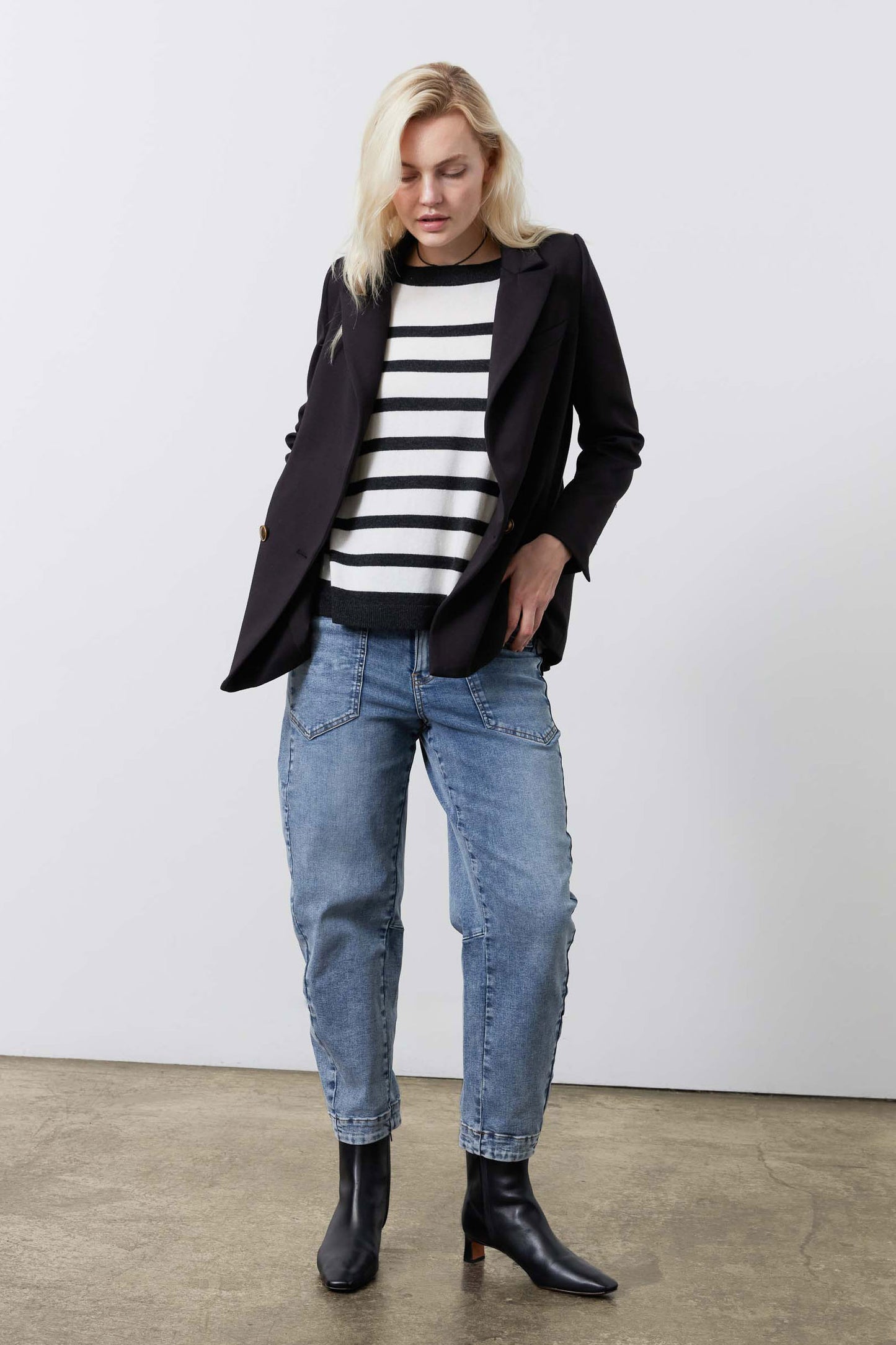 Not Too Oversized Striped Sweater